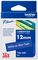 TZE-535 - P-Touch Label Tape White on Blue 1/2" / 12mm