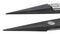 259 CF - 130mm Precision Tweezers, Very Fine Straight Pointed Replaceable Tips