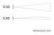 259 CF - 130mm Precision Tweezers, Very Fine Straight Pointed Replaceable Tips