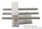 640456-3 - Header, Vertical, 0.1", 3 Way
