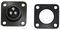 MS3102A-10SL3P - Plug, Flange, 3 Way