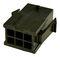 43020-0600 - Micro-Fit 3.0 Plug Housing, 2 Row, with Panel Mount Ears, 6 Way