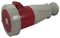 369 - 63A, 415V, Cable Mount CEE Socket, 3P+N+E, Red, IP67