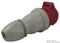 310406 - 16A, 415V, Cable Mount CEE Socket, 3P+E, Red, IP44