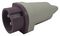 10280 - 16A, 24V, Cable Mount CEE Plug, 2P, Violet, IP44