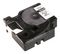 18444 - Coloured Vinyl Label Tape - 12mm x 5.5m Black on White