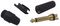 NP2X-B - Jack Plug, 6.35mm, Mono, Straight, Black