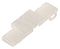 180984 - Cover, Faston, Flag, Natural, 10 Pack