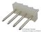 26-20-2041 - Header, Round Pin, 0.156", 4 Way
