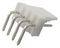 22-05-7048 - Header, Square Pin, 0.1", 4 Way