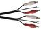 CBBR0659 - Phono (RCA) Twin Male to Twin Male Lead, 1.2m Black