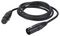FL-09-6 - Digital 3 Pin XLR Male to Female Lead, 6m Black