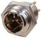 RT4MP - Mini-XLR Plug, Chassis Mount, 4 Pole