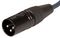 90483 - 3 Pin XLR + Powercon Male to Female Extension Lead, 6m Black