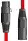 XF-XM150RD - 3 Pin XLR Male to Female Patch Lead, 1.5m Red