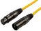 XF-XM150YW - 3 Pin XLR Male to Female Patch Lead, 1.5m Yellow