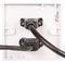 PELR0101 - 1 Gang Multimedia Wall Plate, HDMI / USB-A
