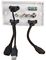 PELR0104 - 2 Gang Multimedia Wall Plate, 2x HDMI / VGA / USB B / RCA / Composite Sockets