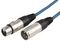 SMC3CBL - 3 Pin XLR Male to Female Microphone Lead 3m Blue