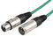 SMC3CGR - 3 Pin XLR Male to Female Microphone Lead 3m Green