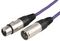 SMC3CPP - 3 Pin XLR Male to Female Microphone Lead 3m Purple