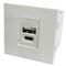 USBTC132 - Conec2 USB-C & USB-A Dual Output Snap-In Charger Module