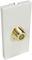 AV-MOD1FCONN - 1x F-Type Connector Female to Female Euro Module 50 x 25mm - Coupler