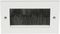 123.276UK - 2 Gang Black Brush Plate, White