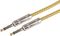 BGL-3-GYGD - 6.35mm (1/4") Male to Male Guitar Lead, 3m Grey/Gold