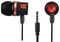 CNE-CEP3R - Stereo Earphones with Inline Microphone, Red