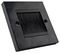 PSG3273 - 1 Gang Faceplate, Black Plate / Black Brush