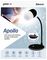GV-WC02-BK - Apollo LED Desk Lamp with Wireless Charger & Bluetooth Speaker