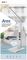 GV-WC04-WE - Ares LED Desk Lamp with Wireless Charger & Clock, White