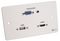 AVP155 - 2 Gang VGA/Audio/HDMI/USB-A Wall Plate