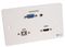 AVP181 - 2 Gang VGA/Audio/HDMI/USB-B Wall Plate