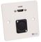 AVP412 - 1 Gang HDMI/D-Shell Wall Plate