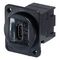 KCUCCDPM - D Universal USB-C Female to Female Keystone Coupler, Black