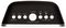 CRU-19 - 1.5W Dual Alarm Clock Radio with 2x USB Charging Port