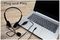 A088DA - Stereo Headset with Rotating Boom Microphone, Black