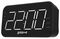 GVCR02BK - Radio Curve Rechargeable Alarm Clock Radio, Black