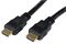 HDMM1M - High Speed 4K HDMI Lead with Ethernet, Male to Male, Gold Plated Connectors, 1m Black
