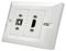 20-1030/HDMIUSBB - 1 Gang Snap-In Modular HDMI & USB Kit with 3m Cables