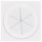 122.518UK - Silicone Grommet Aperture Wallplate Module, 50x25mm