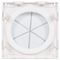 122.518UK - Silicone Grommet Aperture Wallplate Module, 50x25mm