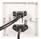 PSG3539 - 1 Gang Multimedia Wall Plate, HDMI 2.1 / USB-B