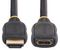 HD2MF6FL - High Speed 4K 60Hz HDMI 2.0 Extension Lead, 2m Black