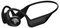 COMFO-RUN - Comfo Run Open-Ear Wireless Neckband Sport Headphones, Black