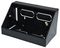 3LAG2BK - 2 Gang Angled Surface Back Black, White