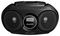 AZ215B/12 - Portable CD Boombox, Black