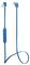 GVBT1200BE - Metal Buds Wireless Earphones with Remote & Microphone, Blue